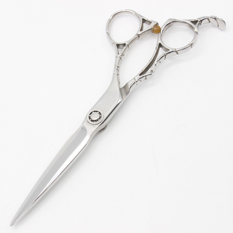 【美品】ロイヤルマスターシザーズ MAXIMAS M60 カットシザー 6インチ 柳刃 オフセットハンドル マキシマス 【中古】