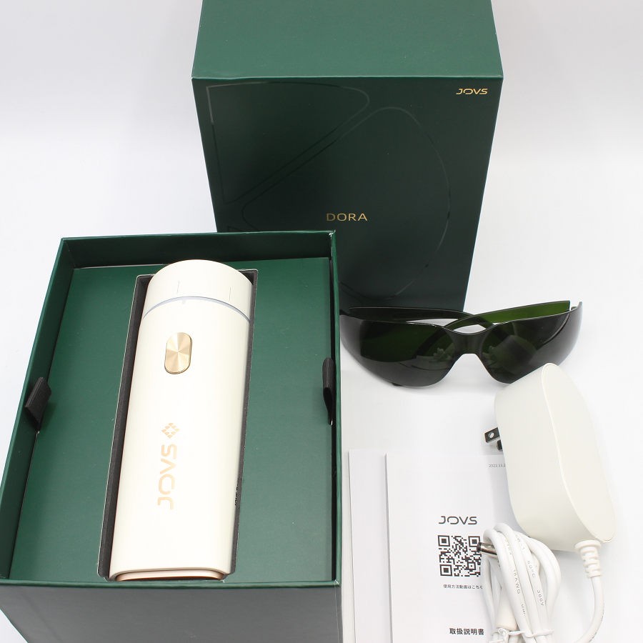 【ポイント2倍！お買い物マラソン】【美品】JOVS DORA A943 Dora1.1 パールホワイト HIPL 家庭用脱毛器 ジョブズ ドラ 本体 【中古】のサムネイル