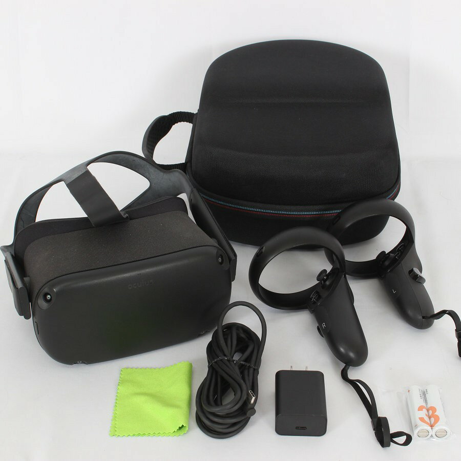 【ポイント2倍！お買い物マラソン】Oculus Quest 128GB VR ヘッドマウントディスプレイ ヘッドセット オキュラスクエスト 本体 【中古】