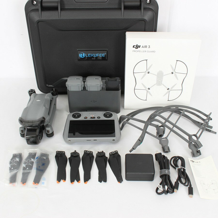 【楽天スーパーSALE！限定クーポン】【美品】DJI Air 3 Fly More Combo RC2付属 DP3232 ドローン エアー フライモアコンボ 本体 【中古】
