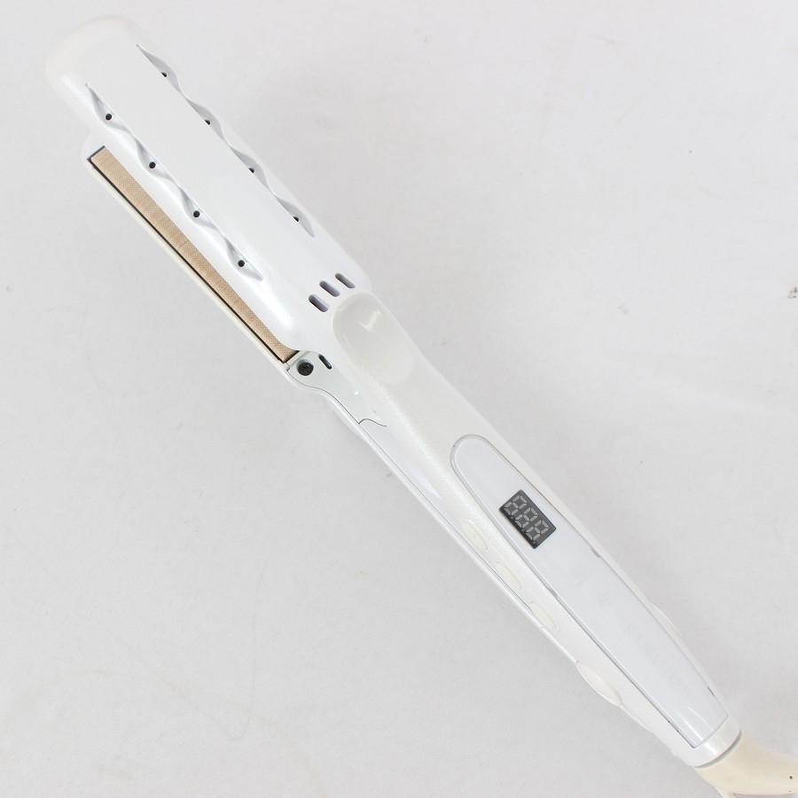 【楽天スーパーSALE！限定クーポン】KINUJO LM-125 ヘアアイロン 新世代シルクプレートアイロン 絹女 キヌージョ 本体 【中古】