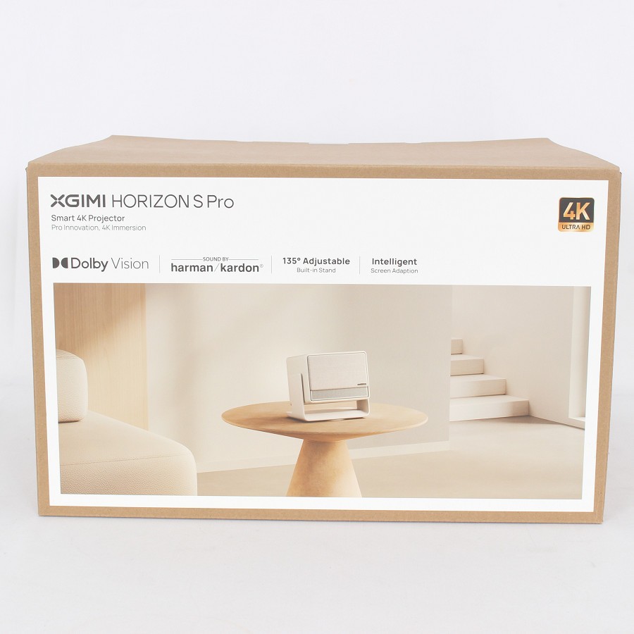【未使用】XGIMI HORIZON S Pro XM03Q ホームプロジェクター 4K Dolby Vision対応 エクスジミー ホライズン エス プロ 本体