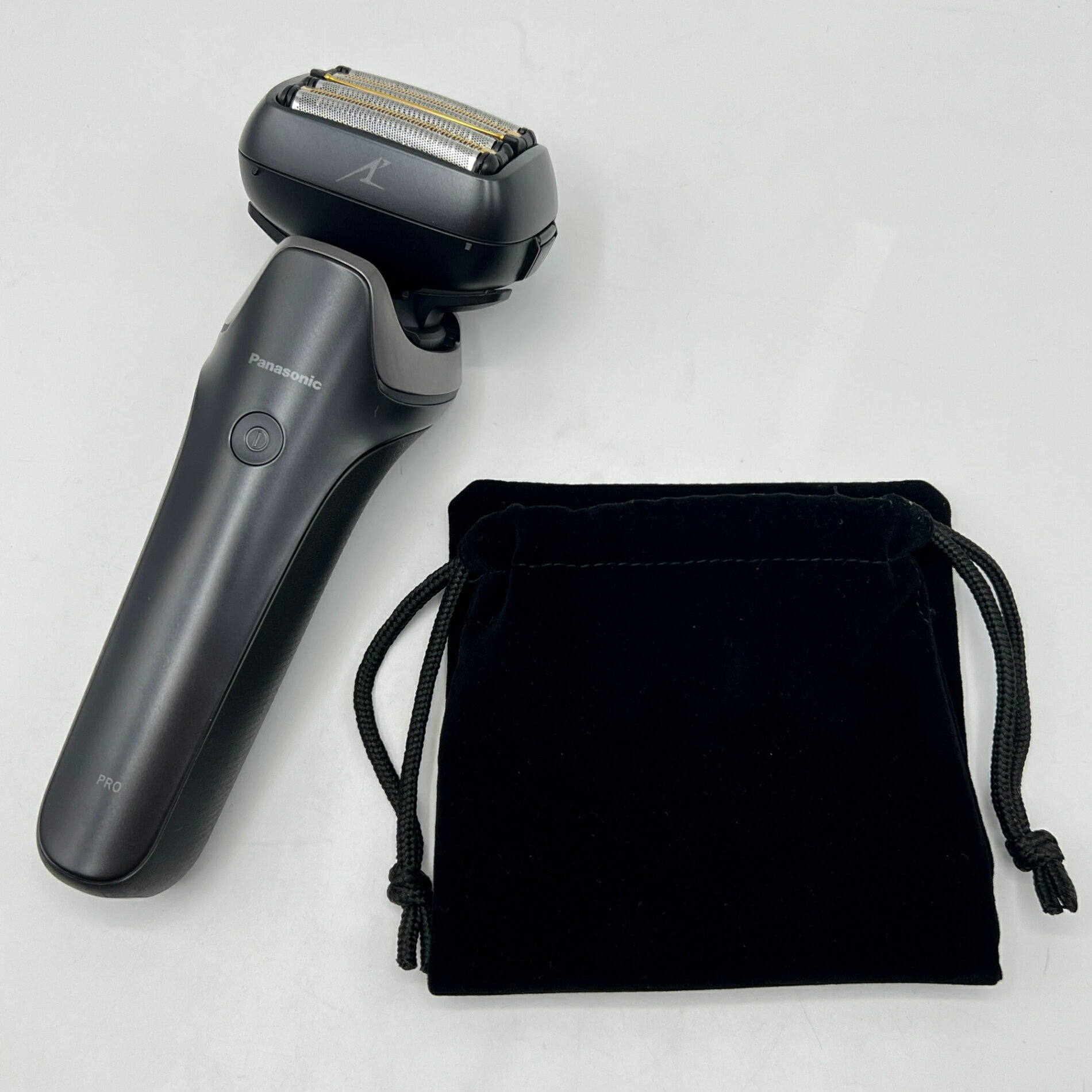 【美品】パナソニック ラムダッシュPRO 6 ES-L650U-K クラフトブラック 6枚刃 メンズシェーバー Panasonic 本体 【中古】