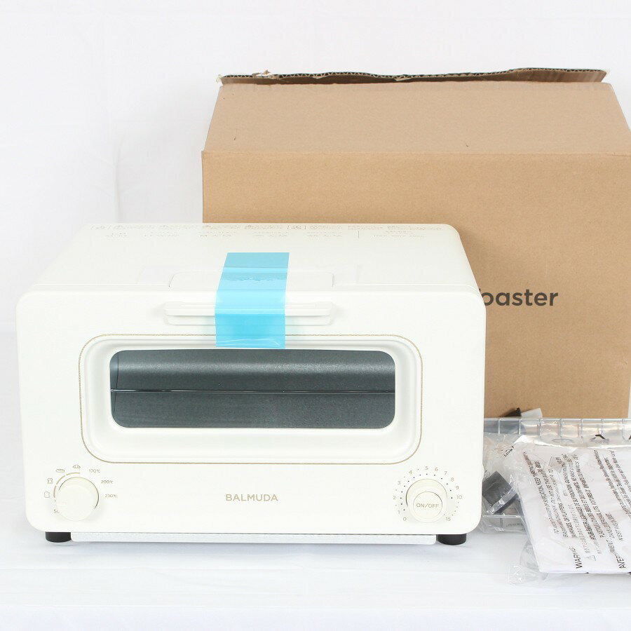 【ポイント2倍！お買い物マラソン】【未使用】BALMUDA The Toaster K11A-WH ホワイト スチームトースター バルミューダ ザ トースター 本体