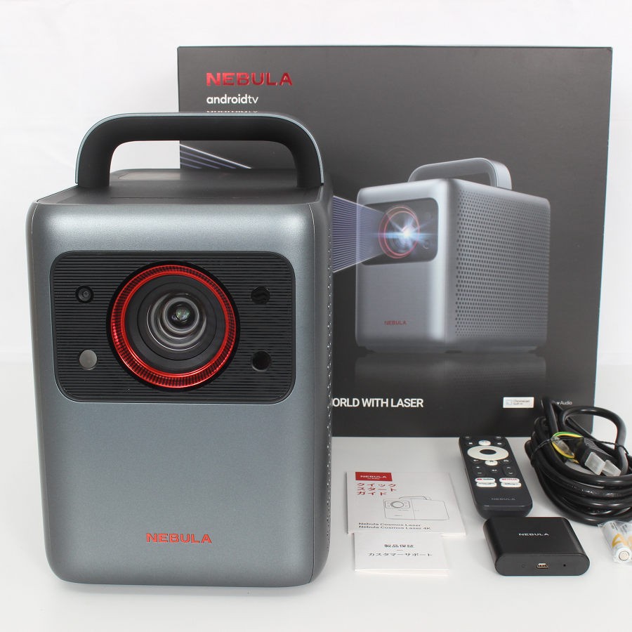 【美品】Anker Nebula Cosmos Laser 4K D23505F1 ブラック ホーム ...