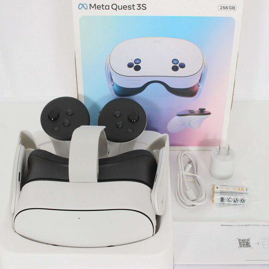 【ポイント2倍&クーポン！BLACK FRIDAY】【美品】Meta Quest 3S 256GB VR ヘッドマウントディスプレイ ..