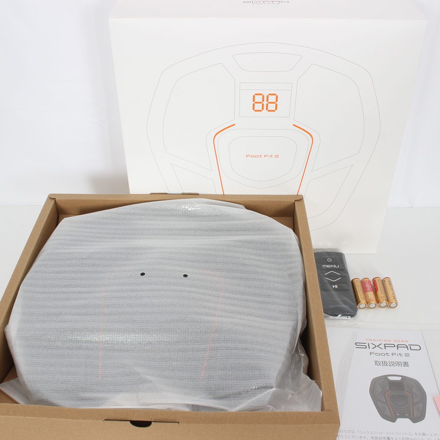 【大感謝祭!ポイント2倍&クーポン】【未使用】MTG SIXPAD Foot Fit 2 SP-FF2310FA ブラック シックスパッド フットフィット2 本...