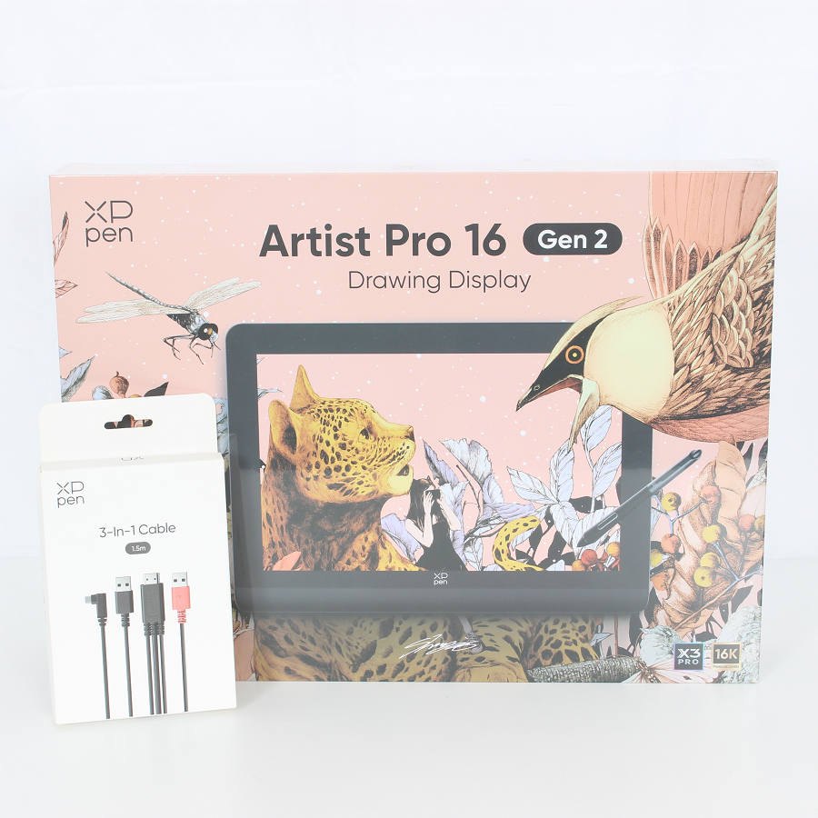 【ポイント2倍&クーポン！BLACK FRIDAY】【未使用】XP-PEN Artist Pro 16 Gen2 MD160QHAD41 液晶タブレット アーティスト 本体