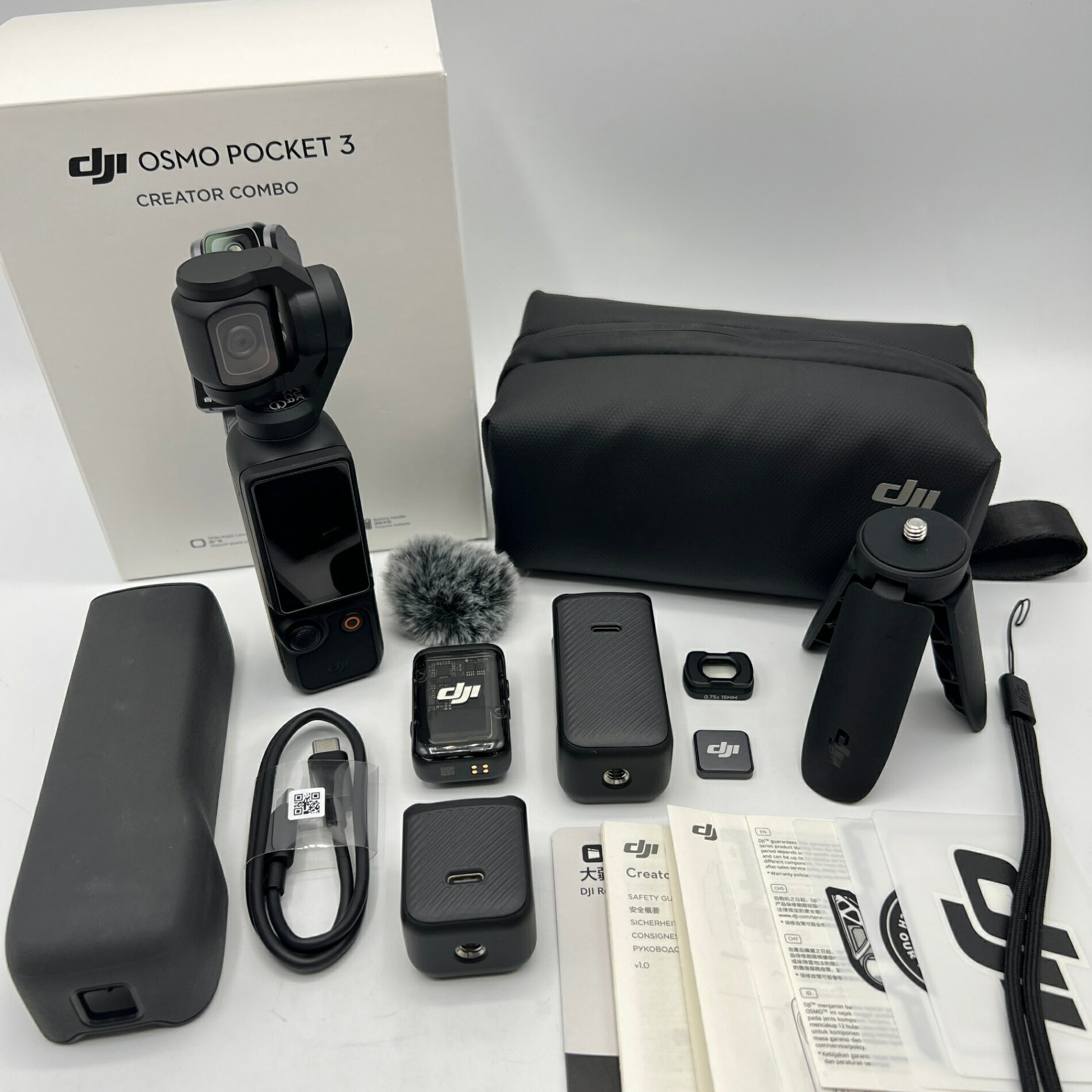 【ポイント2倍&クーポン！楽天イーグルス感謝祭】【美品】DJI Osmo Pocket 3 Creator Combo OP9913 ジ..