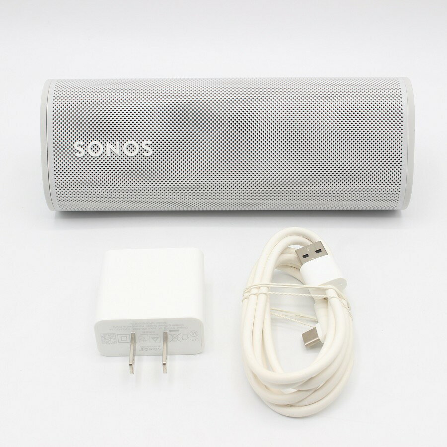 Sonos Roam ROAM1JP1 ホワイト ポータブルスピーカー コンパクト ソノス 本体 【中古】