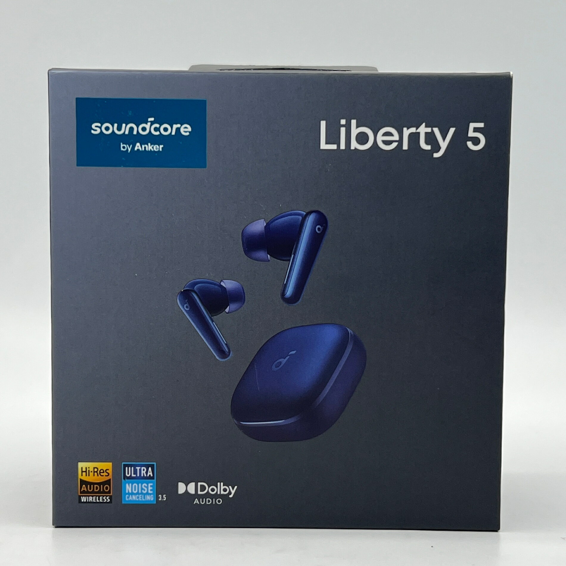 乐天商城 - 【楽天スーパーSALE！限定クーポン】【未使用】Anker Soundcore Liberty 5 A3957N31 ディープブルー ウルトラノイズキャンセリング 完全ワイヤレスイヤホン アンカー 本体