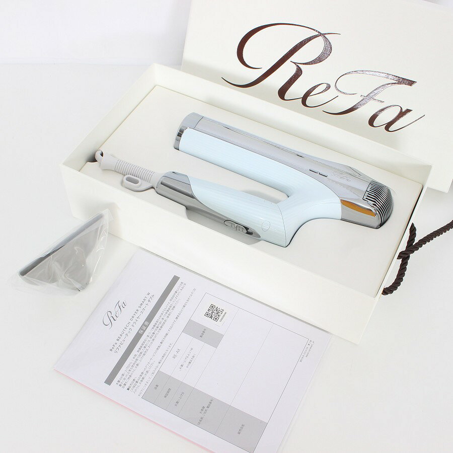 樂天商城 - 【ポイント2倍！お買い物マラソン】【未使用】MTG ReFa BEAUTECH DRYER SMART W RE-AX-02A ホワイト ヘアドライヤー ビューテック スマート ダブル リファ 本体