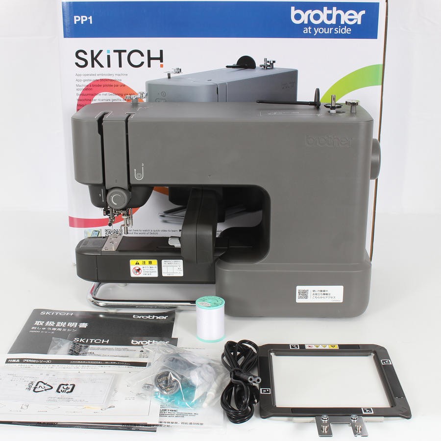 【美品】ブラザー SKiTCH PP1 PER0001 コンピューターミシン brother 本体 【中古】