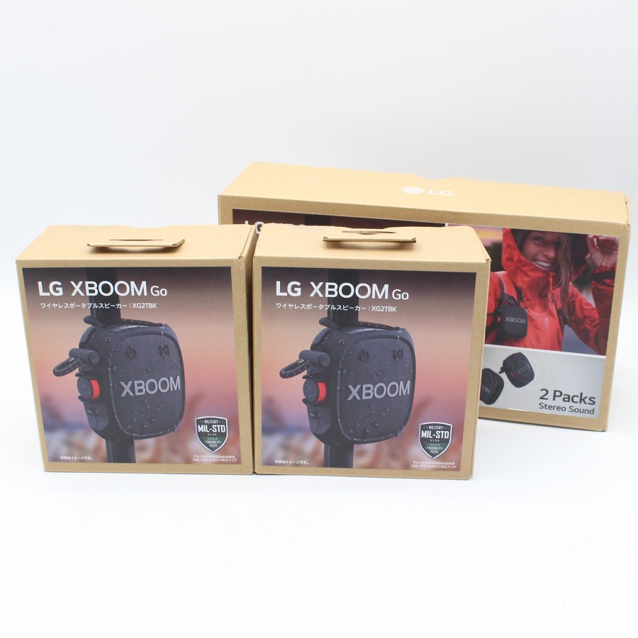 �ڥݥ����2�ܡ����㤤ʪ�ޥ饽��ۡ�̤���ѡ�LG XBOOMGo XG2T 2�ĥѥå� ���ԡ����������ƥ� ����