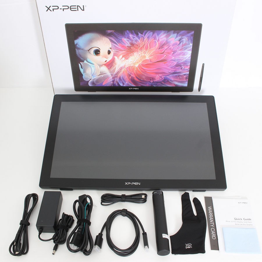 【美品】XP-Pen Artist 22 セカンド CD220F 液晶ペンタブレット IPSディスプレイ 21.5インチ 液タブ ペ..