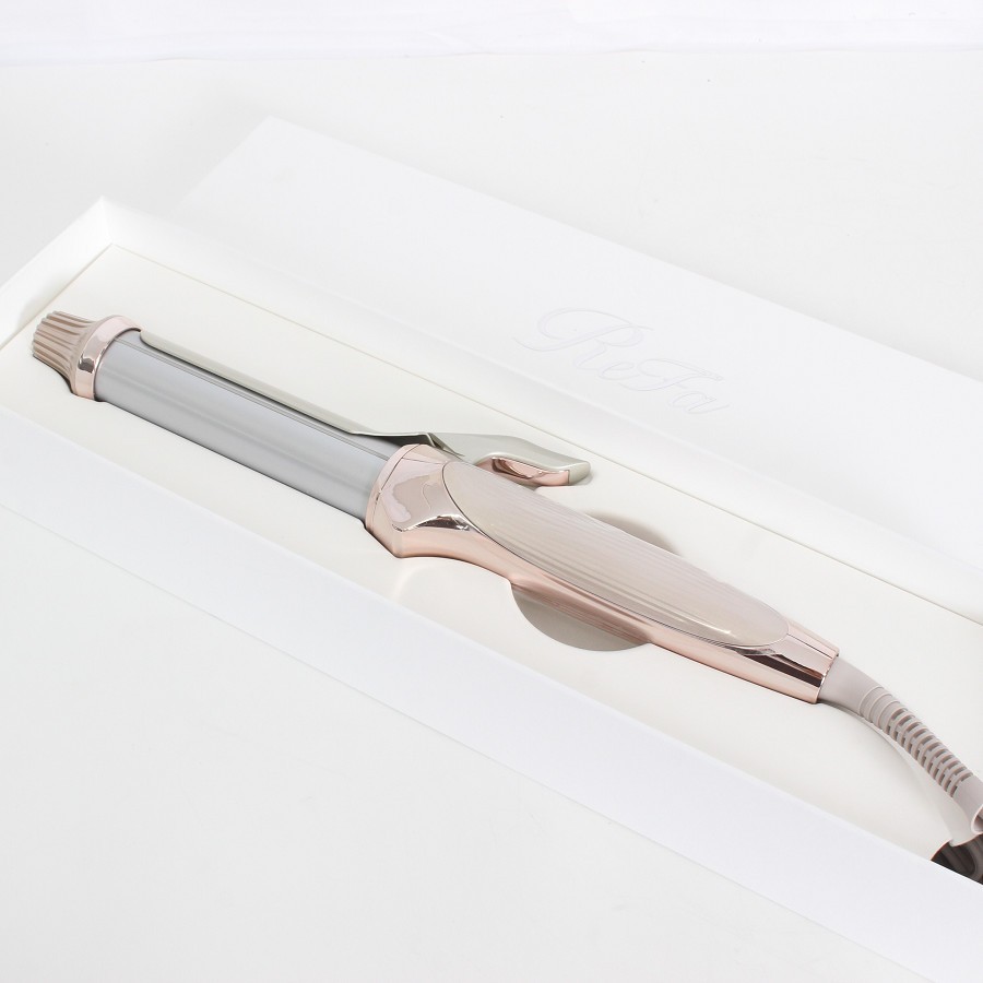 【楽天スーパーSALE！限定クーポン】【美品】MTG ReFa CURL IRON PRO+ RE-CD-48A シャンパングレージュ 32mm リファカールアイロン プロ 本体 【中古】