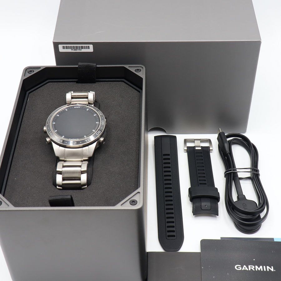 【ポイント2倍！お買い物マラソン】【美品】GARMIN MARQ Aviator Gen2 010-02648-A2 スマートウォッチ ゴルフ マーク ゴルファー ガーミン 本体 【中古】
