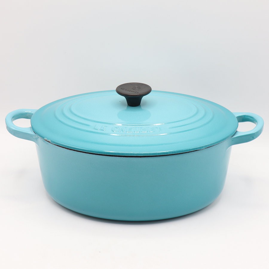 楽天市場】ルクルーゼ カリビアンブルー ココットの通販