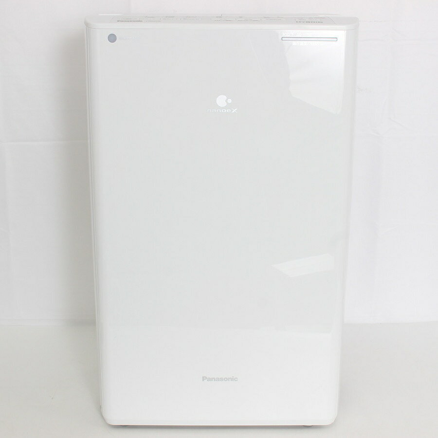 【ポイント2倍！お買い物マラソン】【美品】パナソニック F-YHVX120-W 衣類乾燥除湿機 ハイブリッド方式 ナノイーX クリスタルホワイト Panasonic 本体 【中古】