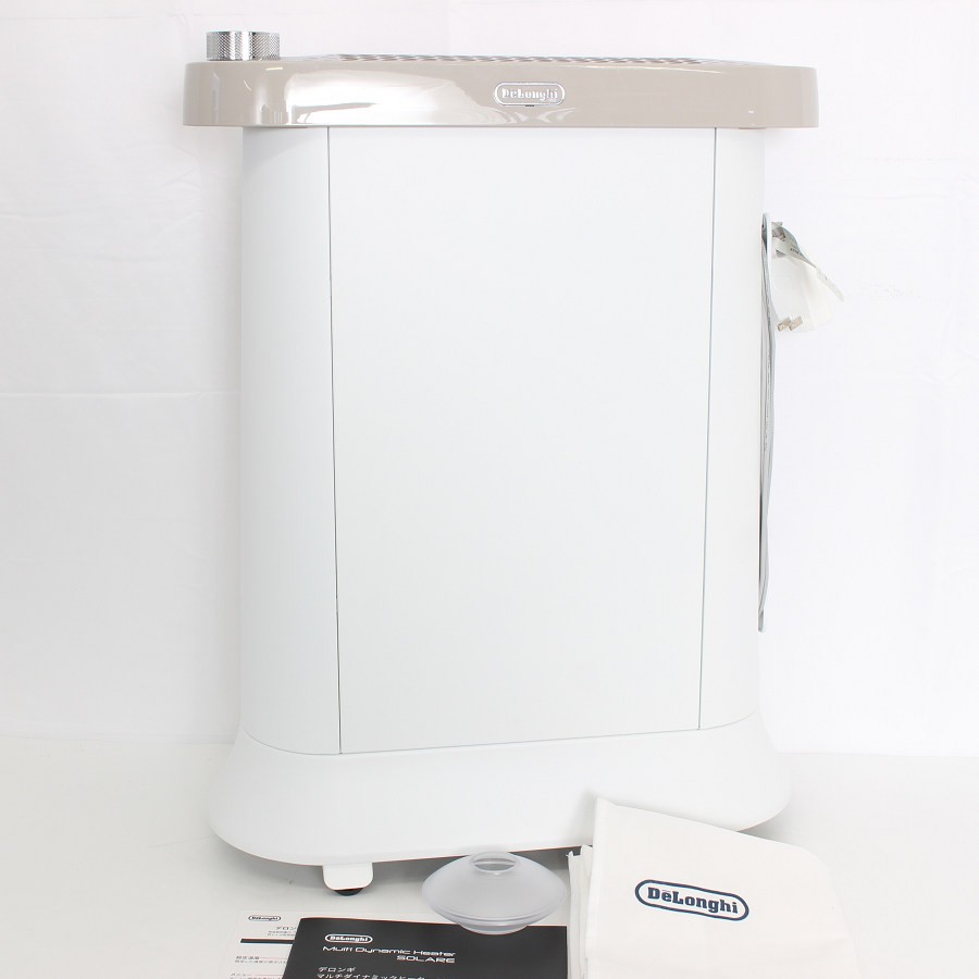 【ポイント2倍！お買い物マラソン】【美品】デロンギ マルチダイナミックヒーター ソラーレ IDH15WIFI-WB ピュアホワイト+ベージュ DeLonghi 本体 【中古】