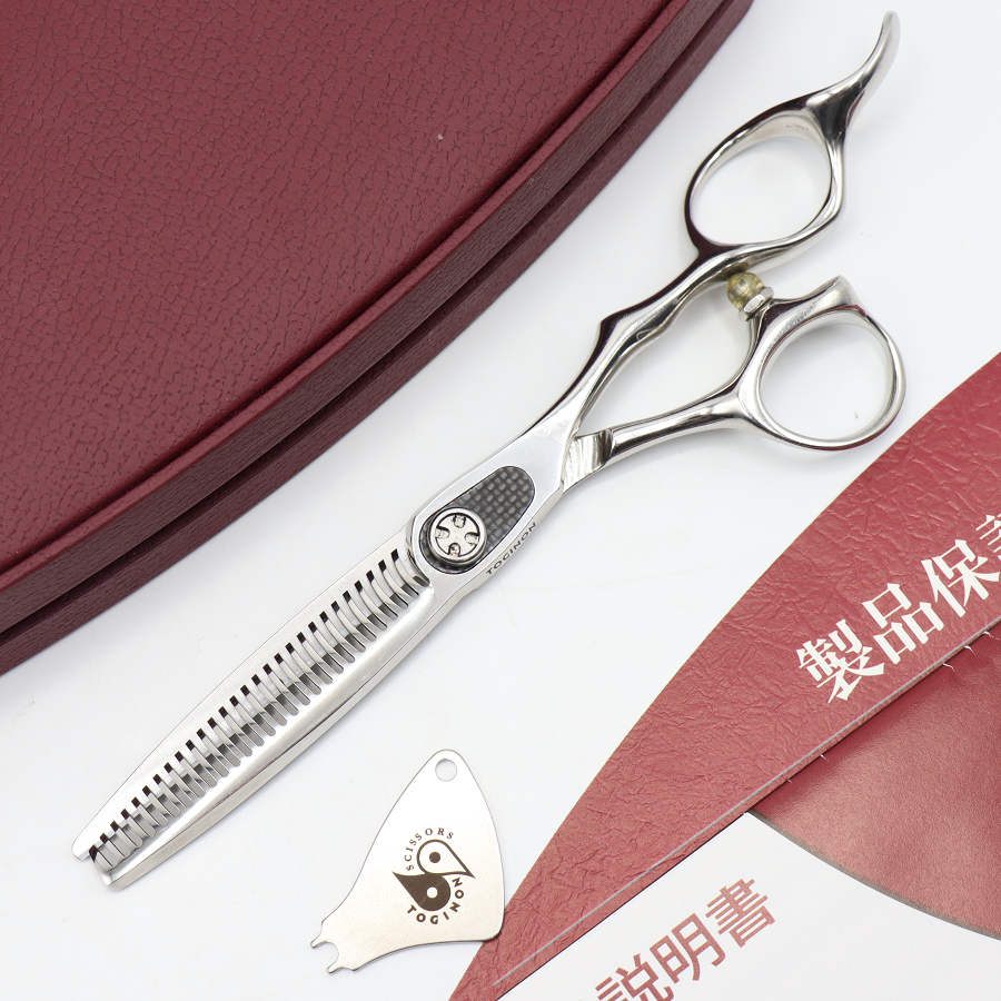 【ポイント2倍！お買い物マラソン】【美品】刃物屋トギノン Dr.クイーン セニング 5.8インチ 3Dハンド..