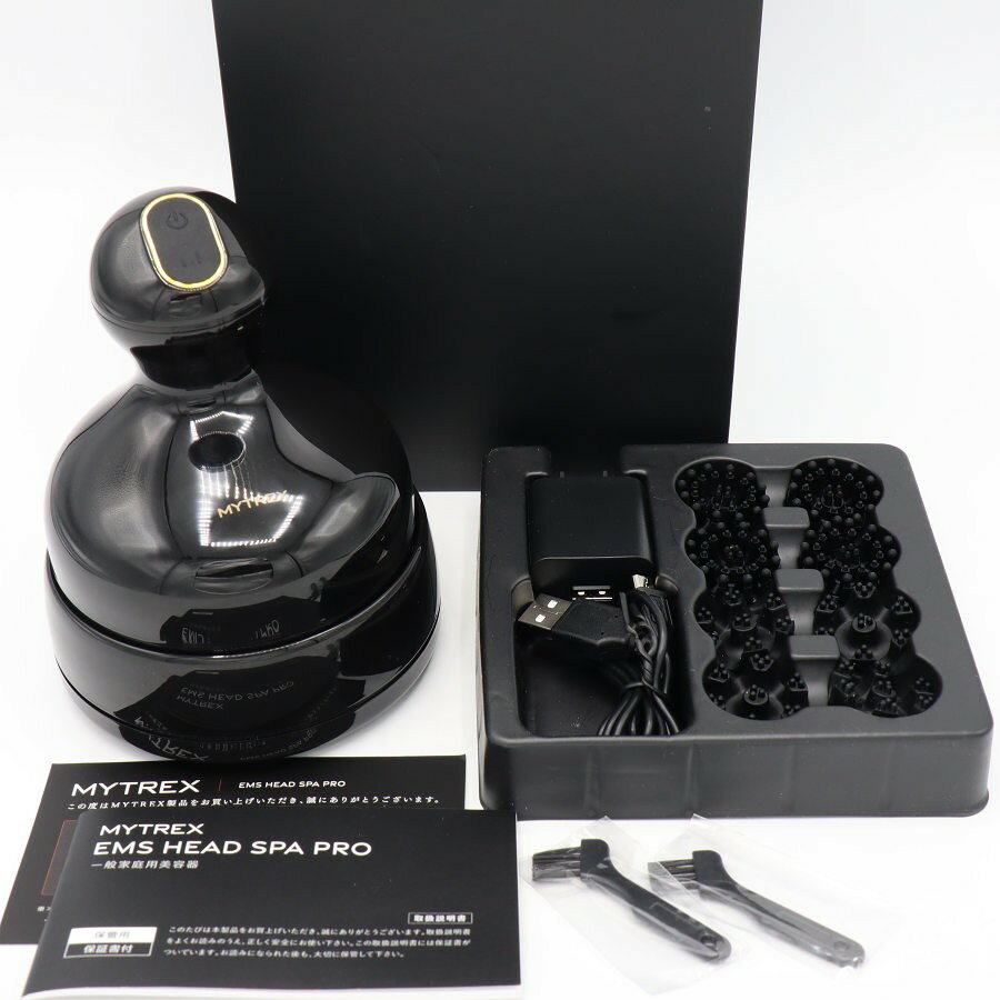 【美品】MYTREX EMS HEAD SPA PRO MT-EHP22B ヘッドスパ 創通メディカル マイトレックス 本体 【中古】