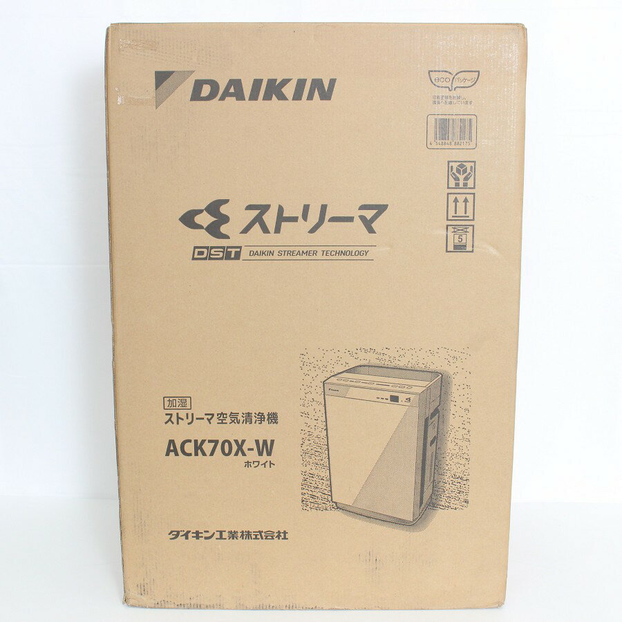 楽天市場】ダイキン 空気清浄機 加湿器ack70x-wの通販