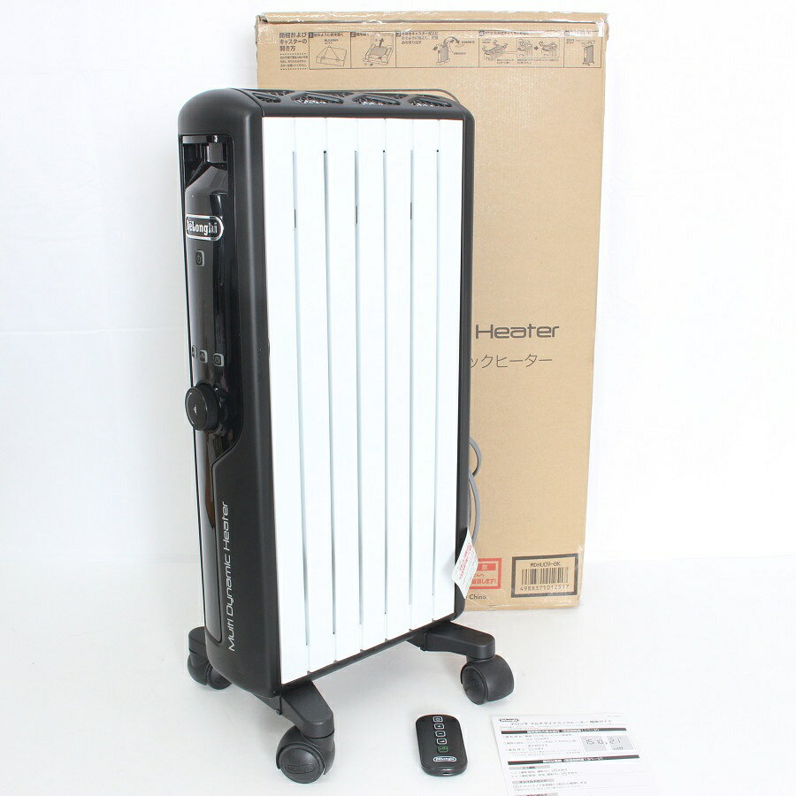 楽天市場】デロンギ マルチダイナミックヒーター [mdh09-bk]（メーカー