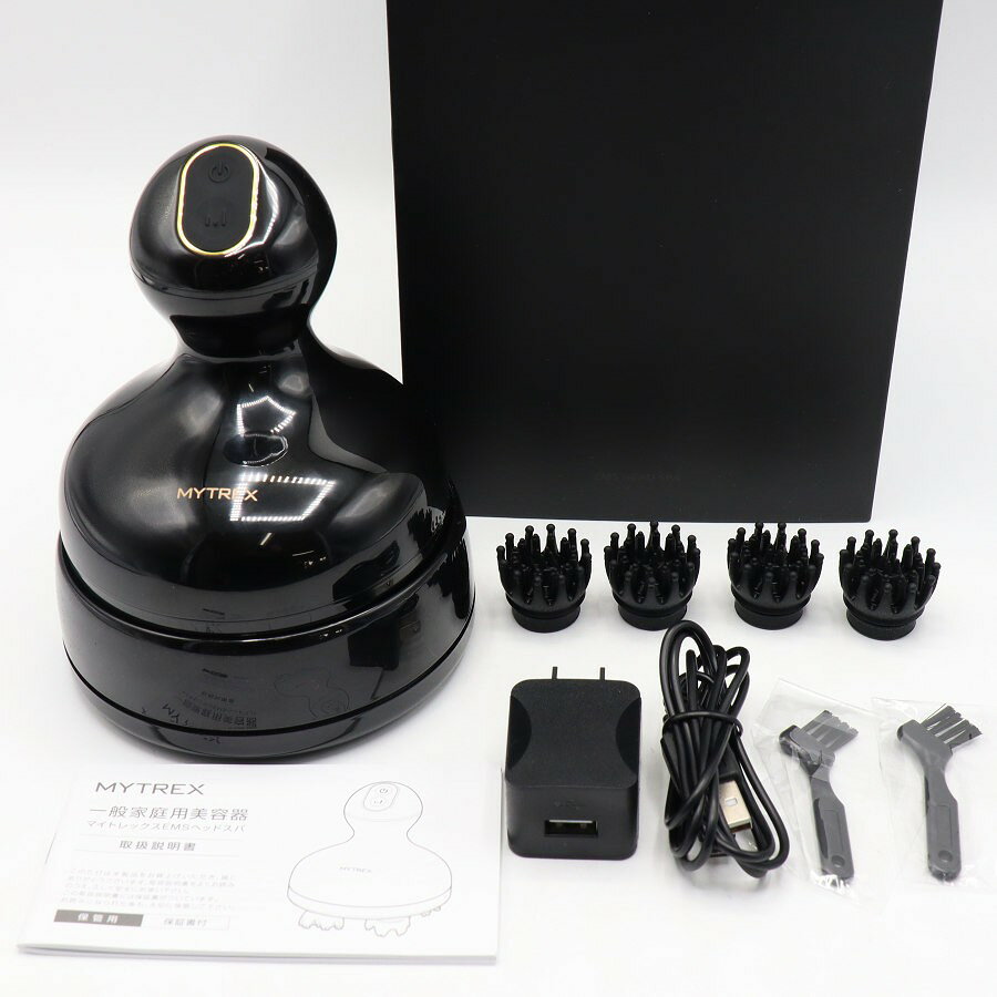 【美品】マイトレックス MT-EHS20B 電気針ヘッドスパ EMS MYTREX 本体 【中古】