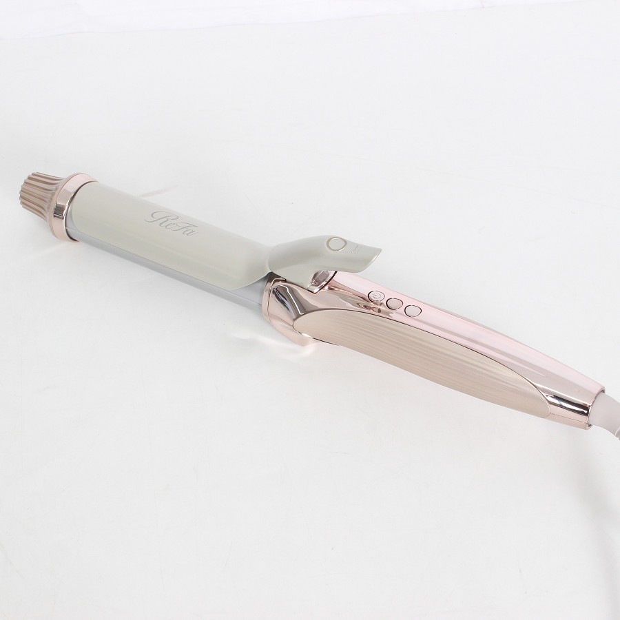 【楽天スーパーSALE！限定クーポン】【美品】MTG ReFa CURL IRON PRO+ RE-CD-48A シャンパングレージュ 32mm リファカールアイロン プロ 本体 【中古】