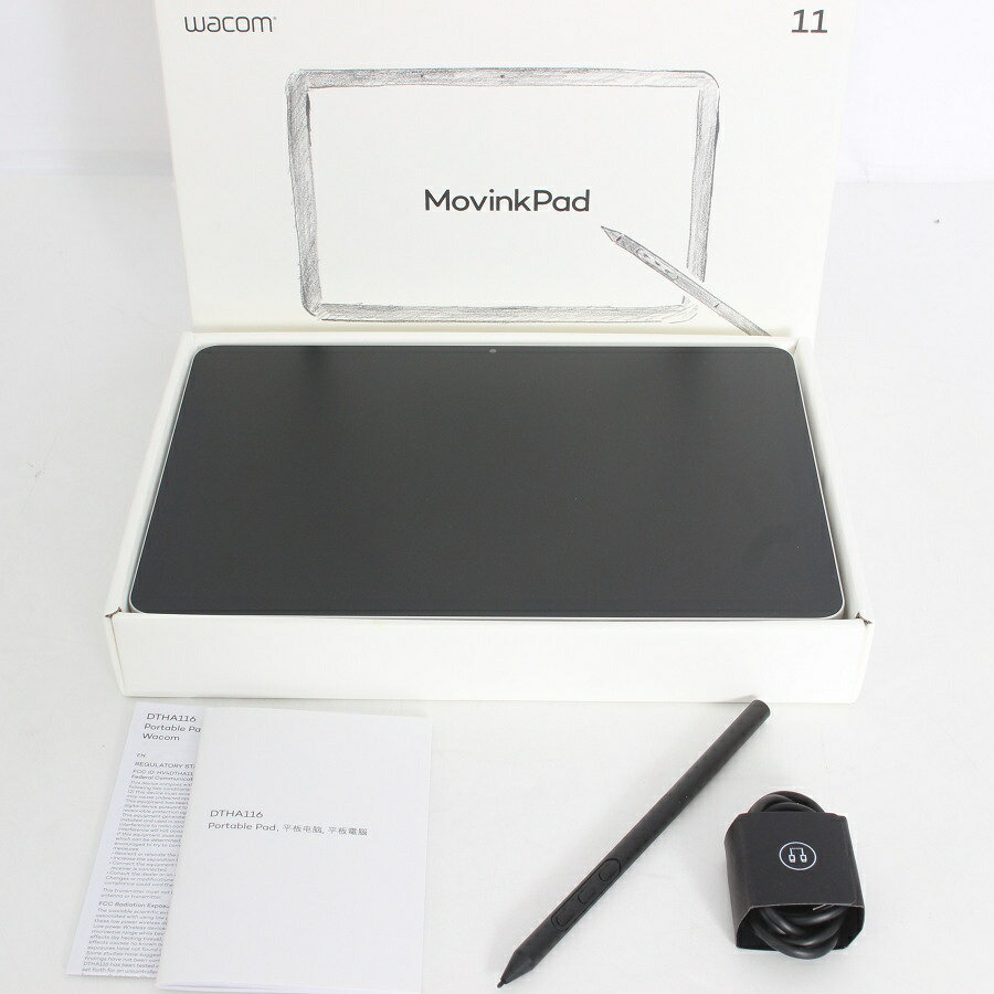 【楽天スーパーSALE！限定クーポン】【美品】Wacom MovinkPad 11 TDTHA116CL0Z ポータブルペンタブレット 液タブ 液晶ペンタブレット ワコム 本体 【中古】の商品画像