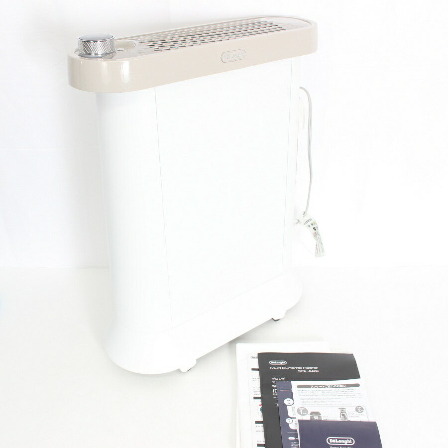 【美品】デロンギ マルチダイナミックヒーター ソラーレ IDH15WIFI-WB ピュアホワイト+ベージュ DeLonghi 本体 【中古】