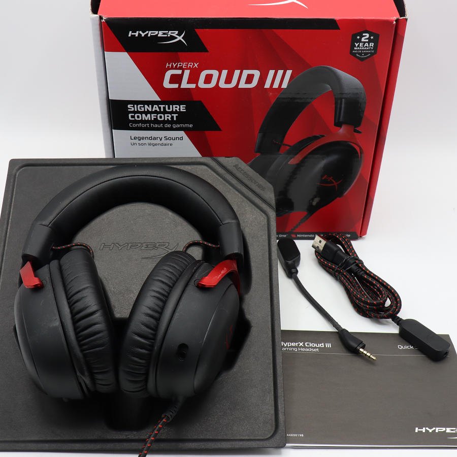 楽天市場】ハイパーエックス HyperX Cloud III ゲーミングヘッドセット