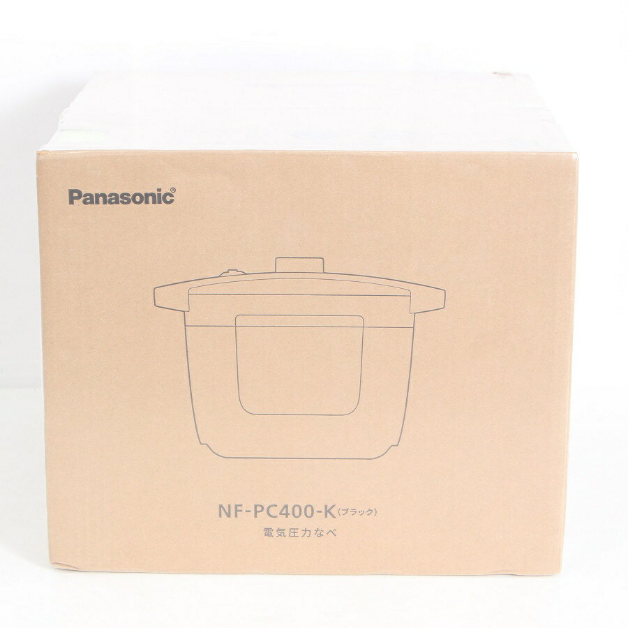 【ポイント2倍！お買い物マラソン】【未使用】パナソニック NF-PC400-K ブラック 電気圧力鍋 Panasonic 本体