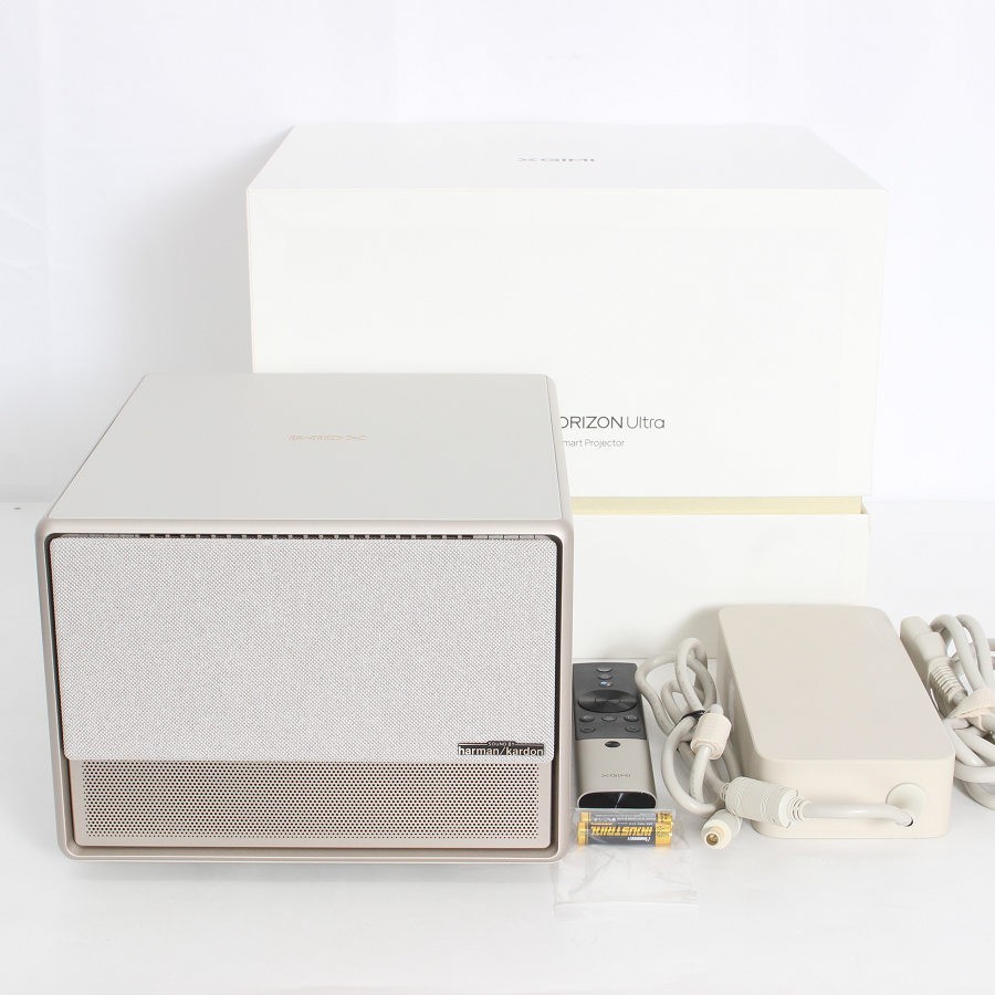 【美品】XGIMI HORIZON Ultra XM13N Misty Gold ホームシアタープロジェクター エクスジミー ホライゾン ウルトラ 本体 【中古】