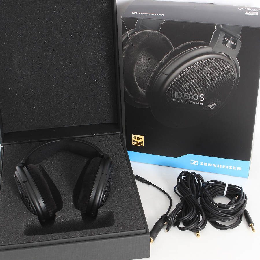 樂天商城 - 【美品】SENNHEISER HD660S ブラック オープン型ダイナミックヘッドホン ゼンハイザー 本体 【中古】