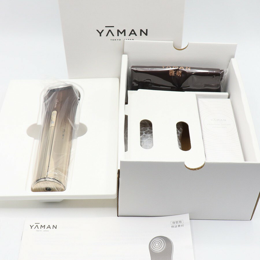 【未使用】ヤーマン Bloom 6 YJFS16PN-1 ブラウン×ゴールド RFエイジングケア 美顔器 ブルームシックス YA-MAN 本体