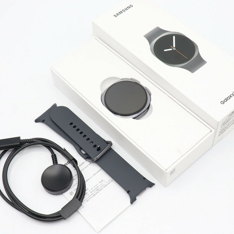 【美品】SAMSUNG Galaxy Watch8 44mm SM-L330NDAJXJP グラファイト スマートウォッチ サムスン ギャラクシーウォッチ 本体 【中古】
