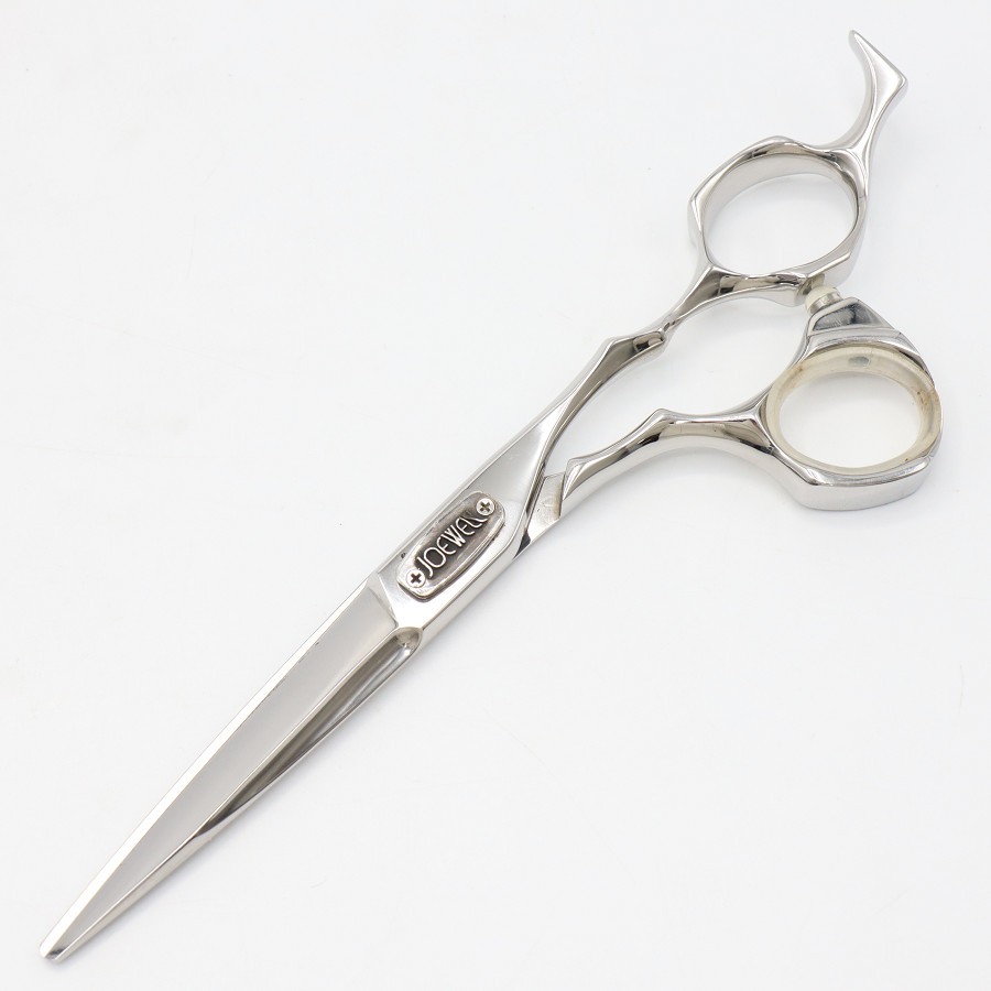 【美品】ジョーウェル CR-610 カットシザー 6.1インチ 剣型コンベックス刃 オフセットハンドル ドライベアリングシステム 東光舎 【中古】