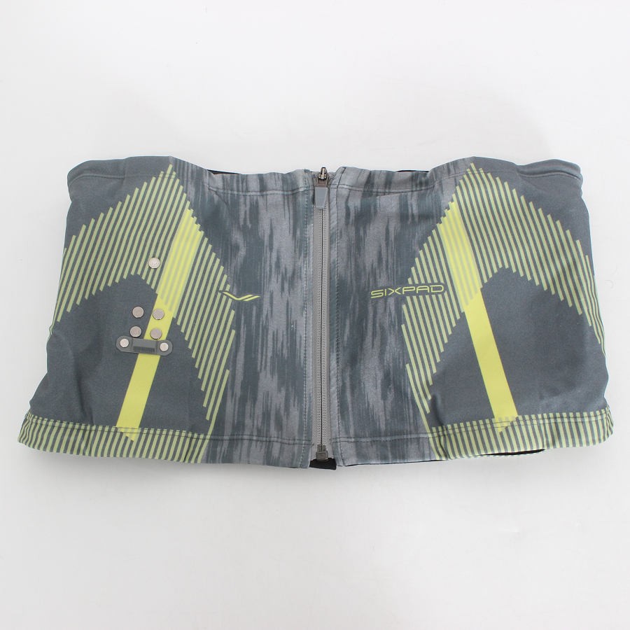 【美品】MTG SIXPAD Powersuit Core Belt SE-BS-14C-L グレー ホームジム対応モデ...