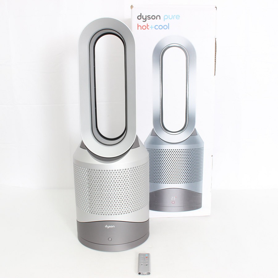 樂天商城 - 【ポイント2倍！お買い物マラソン】【美品】Dyson Pure Hot+Cool HP00ISN 空気清浄機能付ファンヒーター 扇風機 アイアン/シルバー ピュア ホットアンドクール ダイソン 本体 【中古】