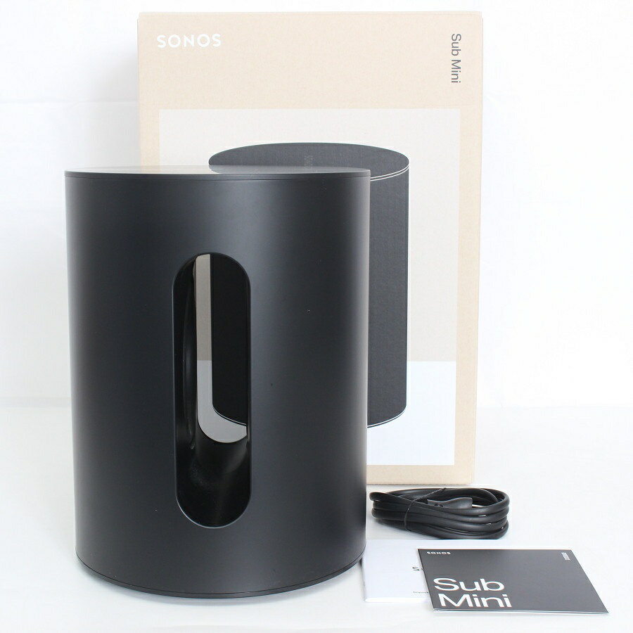 樂天商城 - 【ポイント2倍！お買い物マラソン】Sonos Sub Mini SUBM1JP1BLK ブラック ワイヤレスサブウーファー ソノス サブ ミニ 本体 【中古】