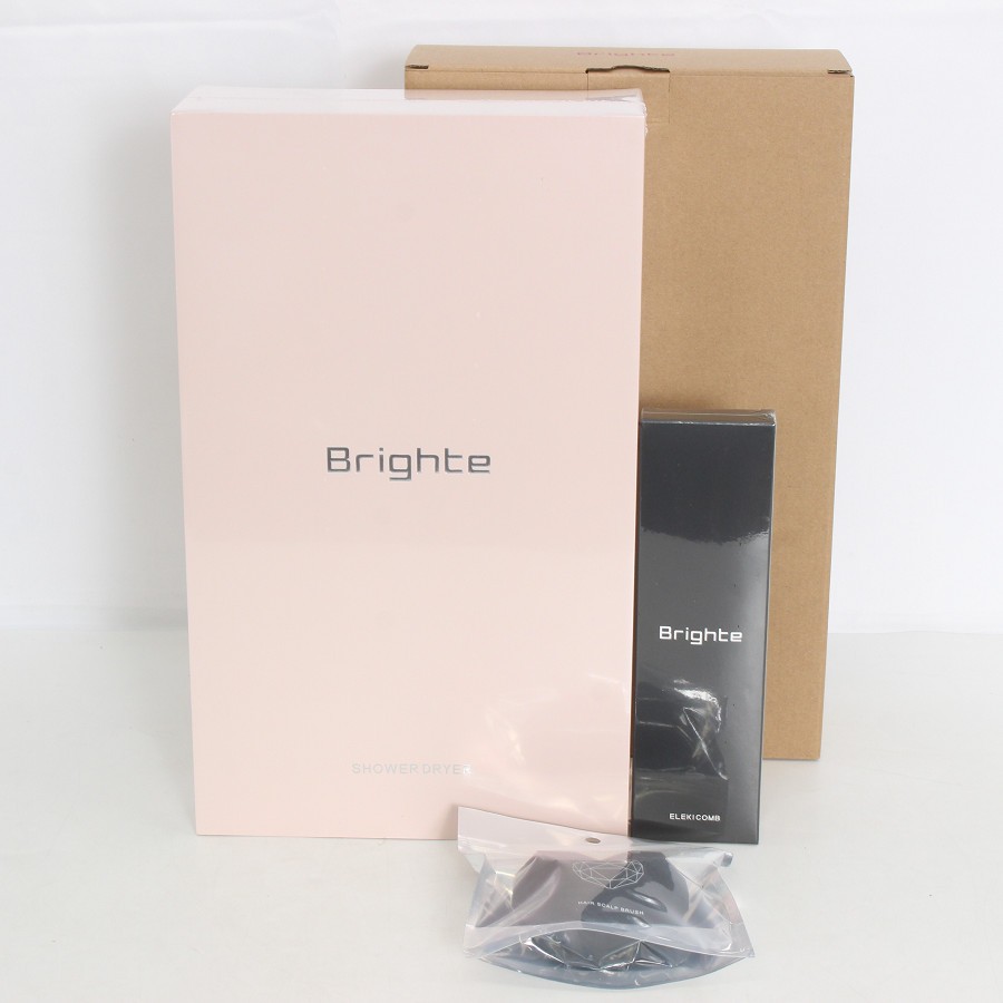 樂天商城 - 【ポイント2倍！お買い物マラソン】【未使用】Brighte SHOWER DRYER BRT-SD173PK ピンク ヘアドライヤー ブライト シャワードライヤー 本体