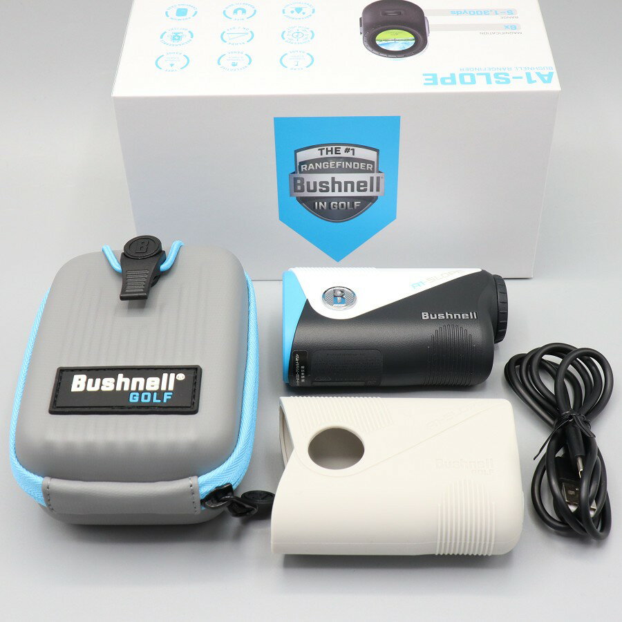 【美品】Bushnell PINSEEKER A1 SLOPE JOLT マリン ゴルフ用レーザー距離計 ブッシュネル ピンシーカー スロープジョルト 本体 【中古】