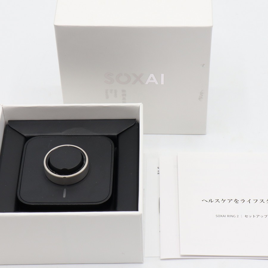 【美品】SOXAI RING 2 マットシルバー 16号 SOXAIRING2MSL16 スマートリング ソクサイリング 本体 【中古】