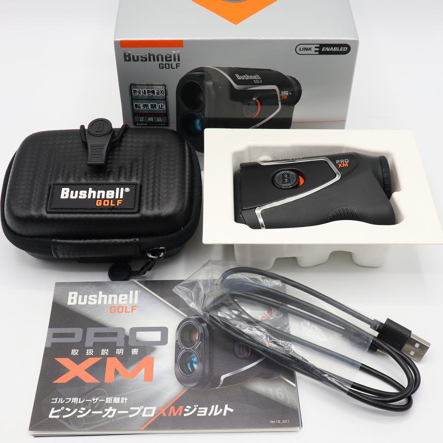 Bushnell PINSEEKER PRO XM JOLT ゴルフ用レーザー距離計 ブッシュネル ピンシーカープロ ジョルト 本体 【中古】