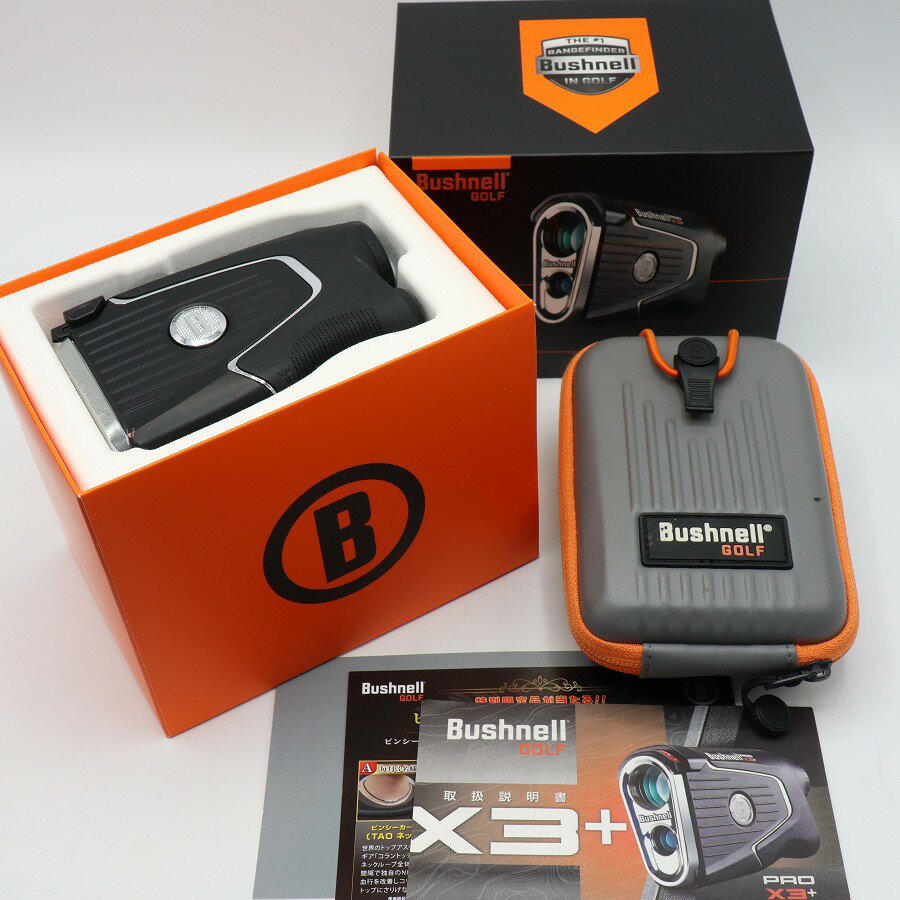 樂天商城 - 【ポイント2倍！お買い物マラソン】Bushnell PINSEEKER PRO X3 PLUS JOLT ゴルフ用レーザー距離計 ブッシュネル ピンシーカープロ プラス ジョルト 本体 【中古】