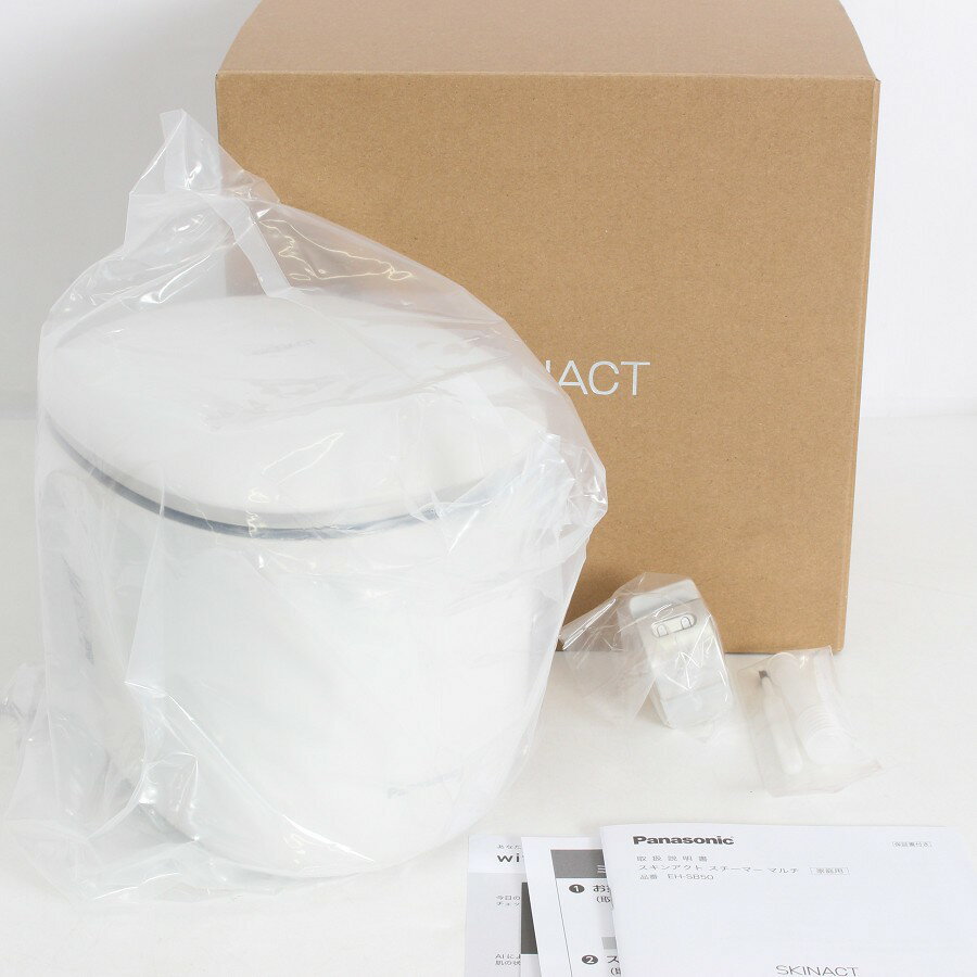 樂天商城 - 【ポイント2倍！お買い物マラソン】【新品】パナソニック スキンアクト スチーマー マルチ EH-SB50-W ホワイト Panasonic 本体