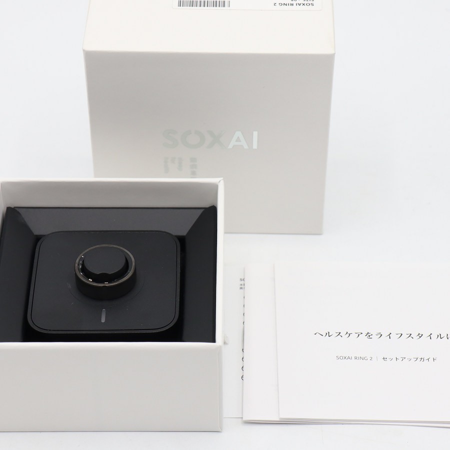 樂天商城 - 【ポイント2倍！お買い物マラソン】【美品】SOXAI RING 2 マットブラック 8号 SOXAIRING2MBK8 スマートリング ソクサイリング 本体 【中古】
