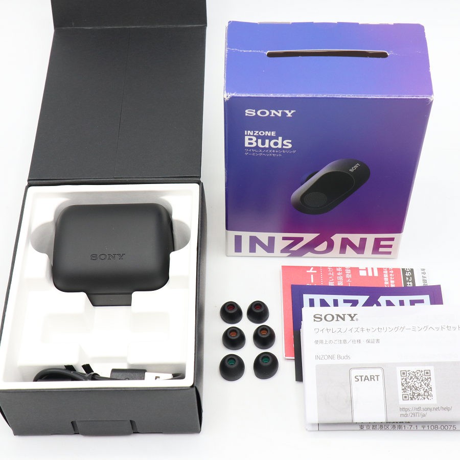 SONY INZONE Buds ワイヤレスイヤホン 未使用 (1度開封済み) 【公式通販】